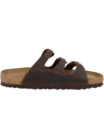 Birkenstock Sandale Florida SFB geöltes Nubukleder Weichbettung normal in dunkelblau