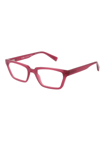 Guess Unisex Optische Fassungen Rechtwinklig Lila