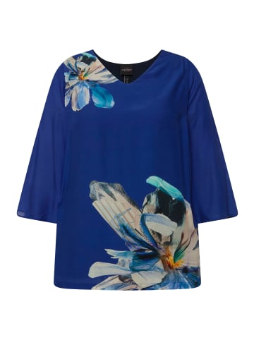 Ulla Popken Bluse in dunkles saphir
