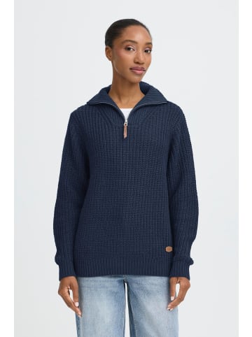 Oxmo Troyer OXEDNA HALFZIP in Blau
