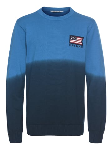 Delmao Strickpullover in marine
