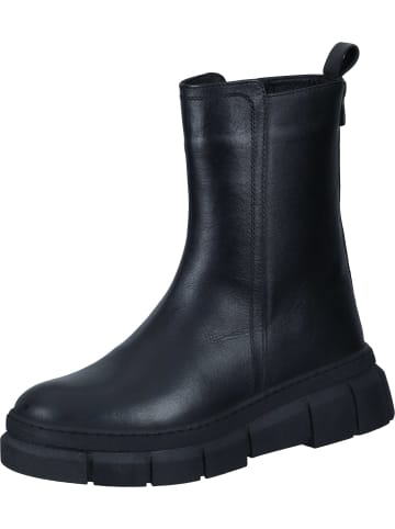 Piazza Klassische Stiefel: Wadenhoch, Freizeit Stiefeletten in schwarz