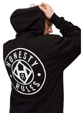 HONESTY RULES Sweatwear " Loose Fit Logo " in schwarz