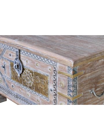 Giner y Colomer Truhe aus Mangoholz in Gold