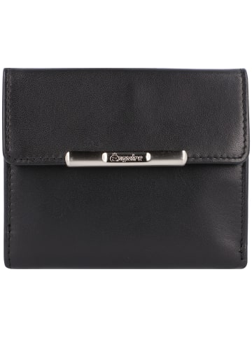 Esquire Helena Geldbörse RFID Leder 10,5 cm in schwarz