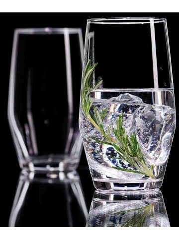 Ritzenhoff & Breker 6er Set Longdrinkgläser Salsa in Transparent 370 ml in transparent