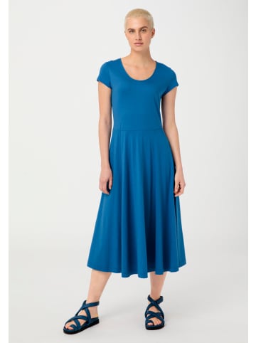 Hessnatur Jersey-Kleid in wasserblau