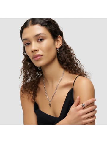 LIEBESKIND BERLIN Kette Metal Heart in bicolor silber/gold