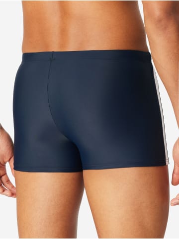 Schiesser Boxer-Badehose Ocean Swim in Blau
