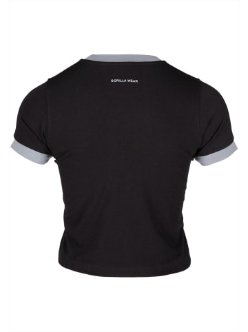 Gorilla Wear Crop Top Shirt - New Orleans - Schwarz