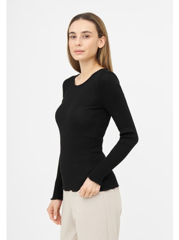 TOOCHE Langarmshirt "Stardust Glow" in Schwarz