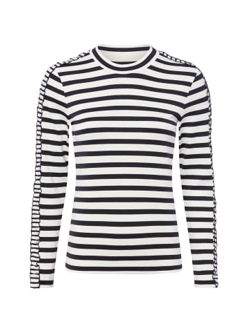 MARC CAIN SPORTS  Shirt in ecru schwarz