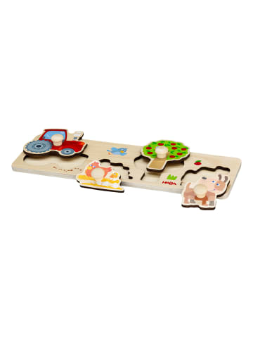 Haba Puzzle Greifpuzzle Bauernhof in mehrfarbig