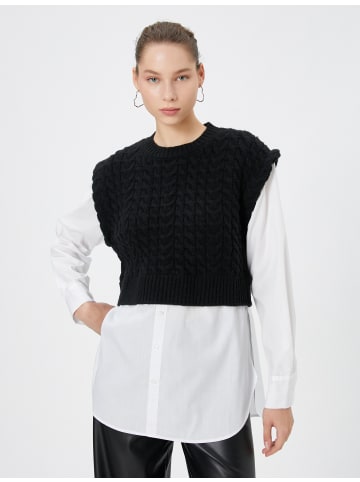 KOTON Sweater in Ekru