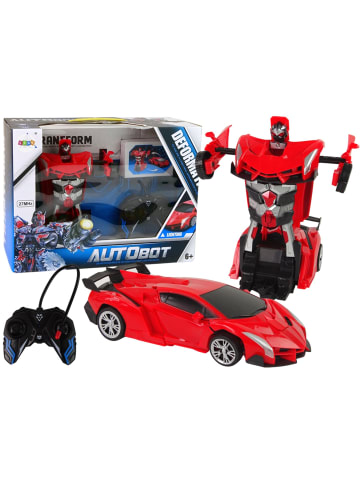 Wisam Auto Robot 2in1 R/C Fernbedienung Rot