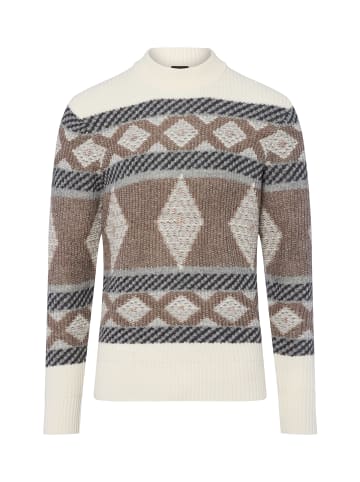 Bugatti Strickpullover in ecru grau - 0001