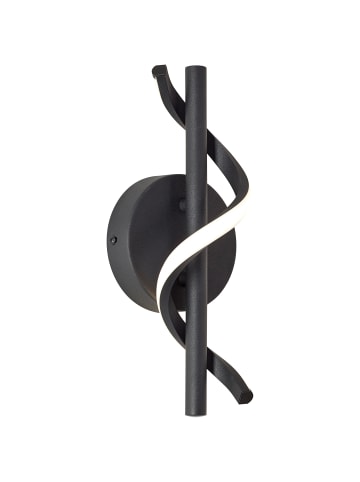 Brilliant Eunice LED Wandleuchte schwarz matt schwarz 7,5 W LED integriert