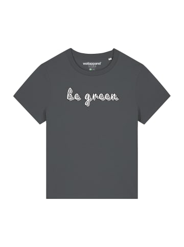 wat? Apparel T-Shirt be green in Grau