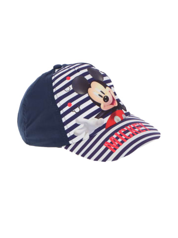 Disney Mickey Mouse Cap Klassische Disney Kappe aus 100% Baumwolle, Verstellbar Blau in Mehrfarbig