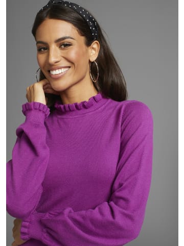 Laura Scott Strickkleid in lila