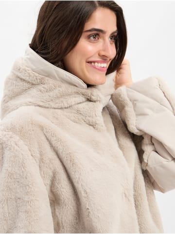 AMBER & JUNE Jacke in kitt