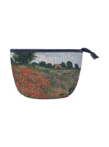 Goebel Kosmetiktasche " Claude Monet - Mohnfeld " in bunt