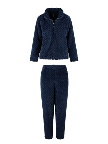 Linga Dore homewear Set Fluffy in Dark denim