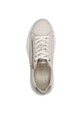 Jana Plateau Sneaker in Beige