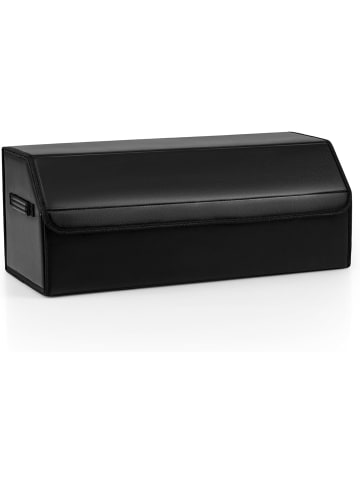 COSTWAY Auto Kofferraum mit Deckel 51 L in Schwarz