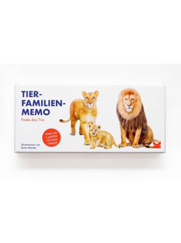 Laurence King Verlag Tierfamilien-Memo | Finde das Trio