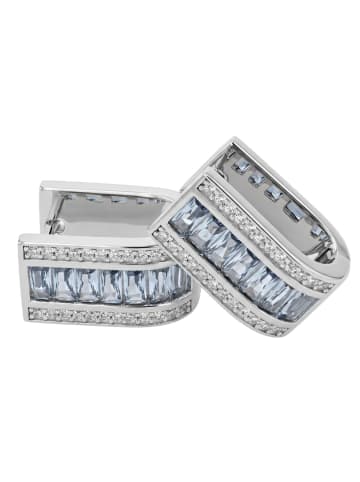 JOOP! Creolen Silber 925, rhodiniert in silber
