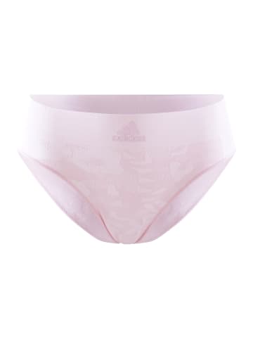 adidas Slip High Leg Brief in pink print