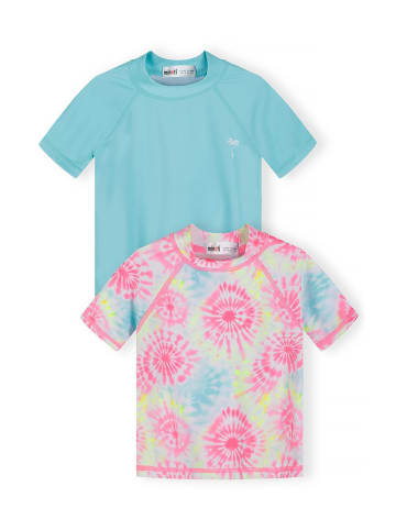 Minoti 2-er Pack Badeshirts 30SWIM175 in Blau