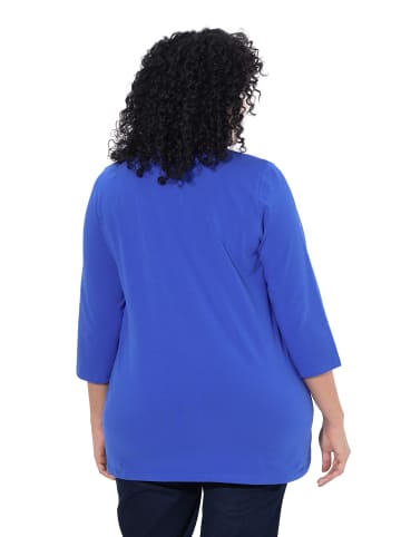 Ulla Popken Shirt in azurblau