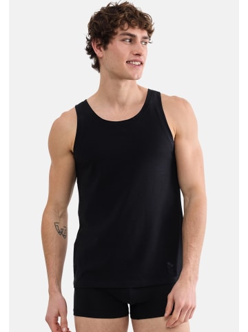 Sloggi Unterhemd / Tanktop SLG Base in Schwarz