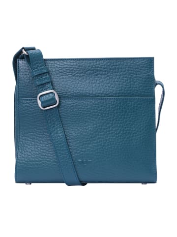 VLD VOi Leather Design Hirsch Candice Umhängetasche Leder 24 cm in petrol