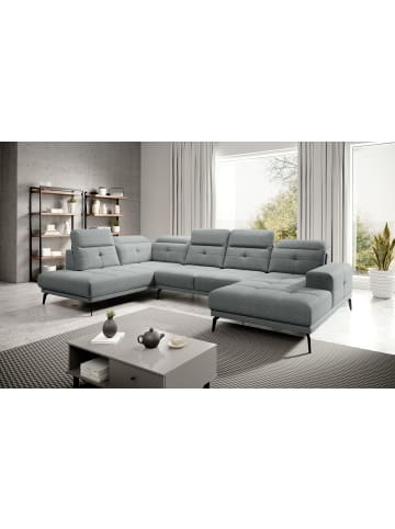 MF Design Brita Recamiere Links in Charcoal -  (L) 205 x (B) 350 x (H) 107 cm