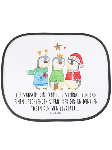 Mr. & Mrs. Panda Sonnenschutz Auto Winterzeit Heilige drei König... in Weiß