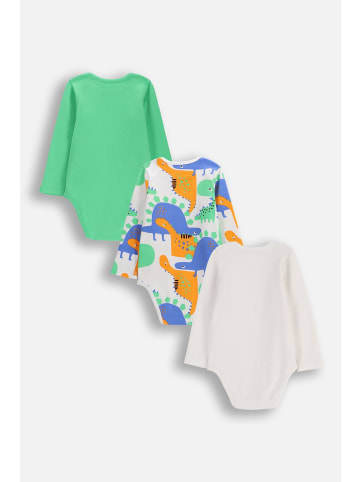 MOKIDA Baumwollbody mit langen Ärmeln in bunt