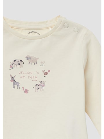 s.Oliver T-Shirt in 0301_wollweiß