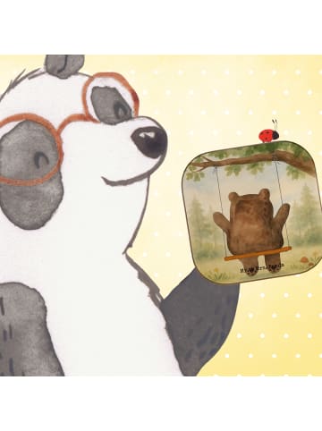 Mr. & Mrs. Panda Untersetzer Bär Schaukel Design ohne Spruch in Weiß