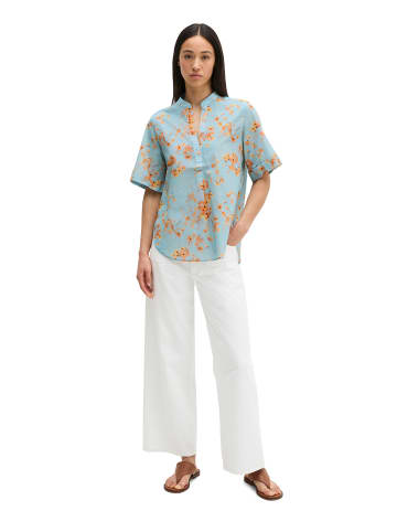 Marc O'Polo Bluse relaxed in Medium Blue