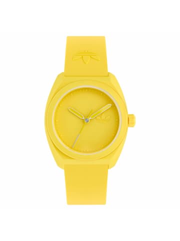 adidas Analoguhr für Erwachsene in gelb