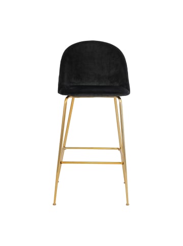 ebuy24 Barhocker Lausanne Schwarz 2er Set