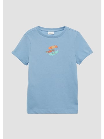 s.Oliver T-Shirt in 5312_blassblau