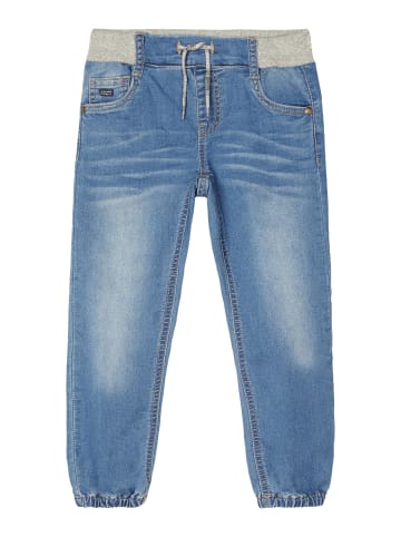 name it Jungen Schlupf Jeanshose mit elastischem Bund in Blau