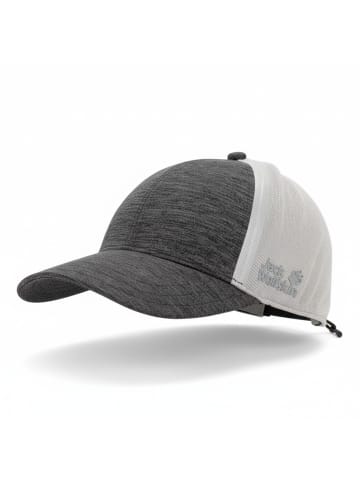 Jack Wolfskin Kappe New Seamless Athletic Basecap in Grau