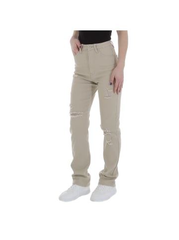 Ital-Design Jeans in Beige