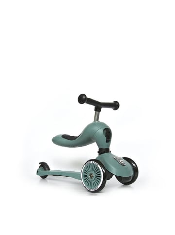 Scoot & Ride Scoot and Ride Highwaykick 1 Rutscherfahrzeug und Scooter - Farbe: Forest