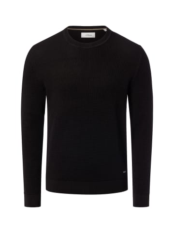 s.Oliver Pullover in schwarz - 0001